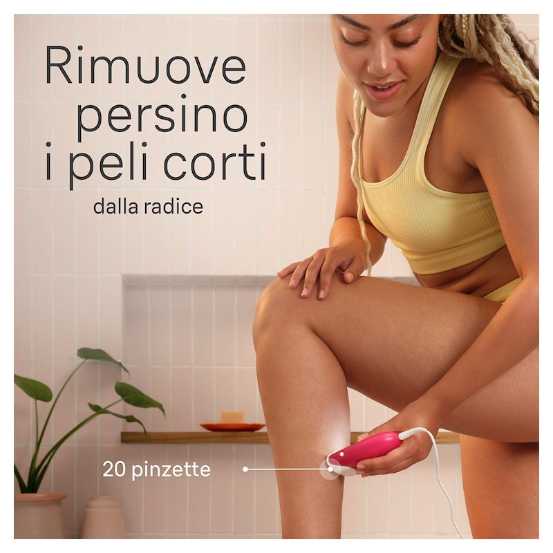 Braun Epilatore SILK-ÉPIL 3 3-000 bianco viola