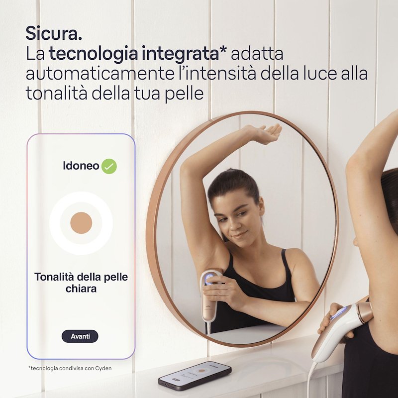 Braun Epilatore Luce Pulsata Pl7147