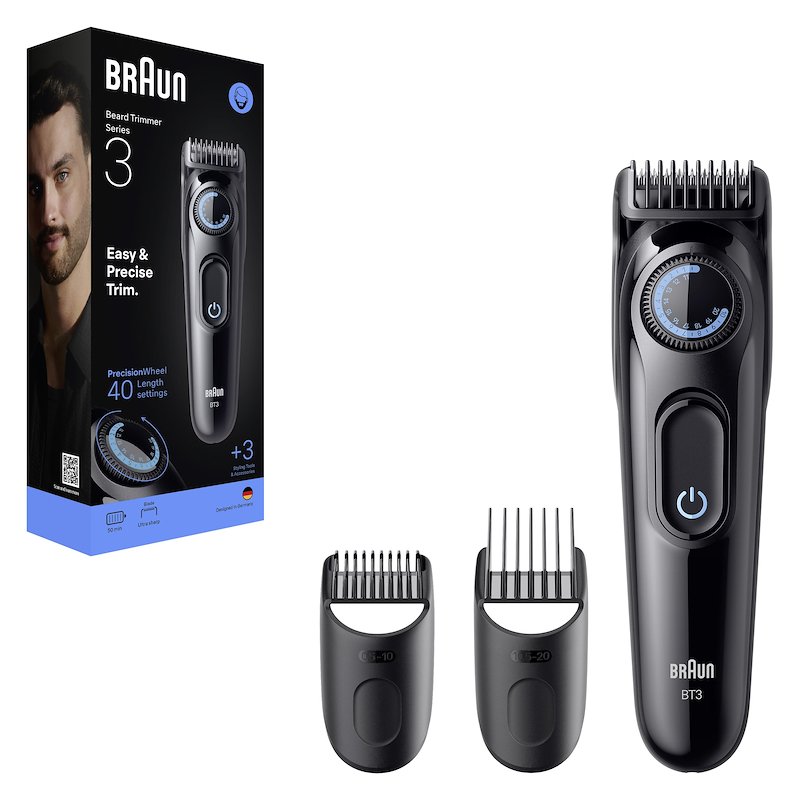 Braun Regolabarba Series 3 Bt 3520 Nero