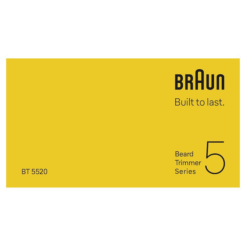 Braun Regolabarba Series 5 Bt5520 Nero