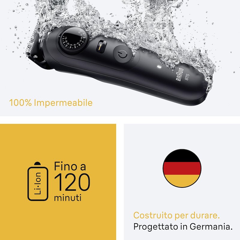 Braun Regolabarba Series 5 Bt5520 Nero