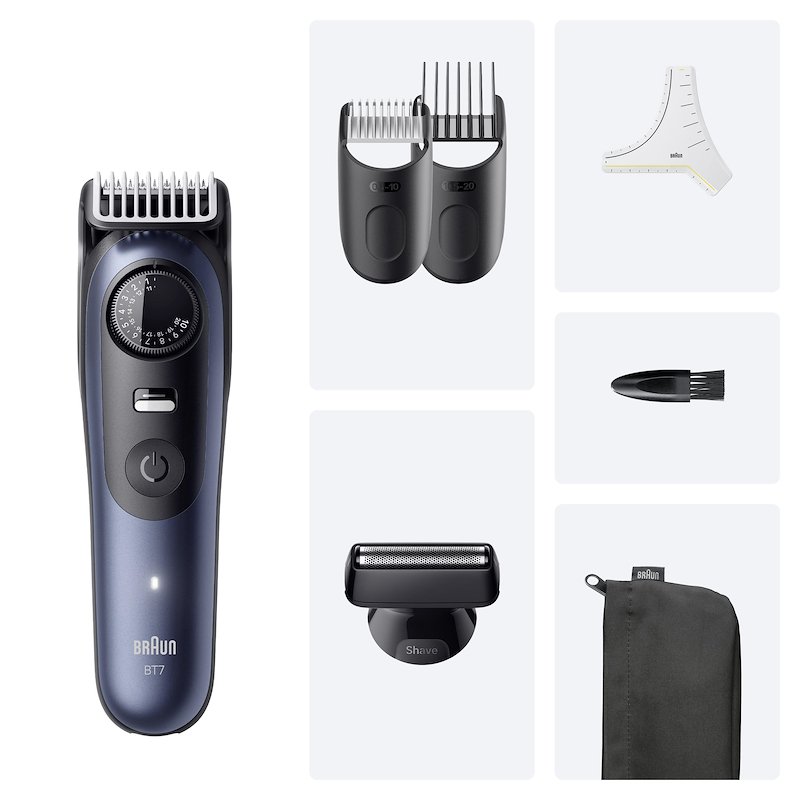 Braun Regolabarba Series 7 Bt 7520 Blu