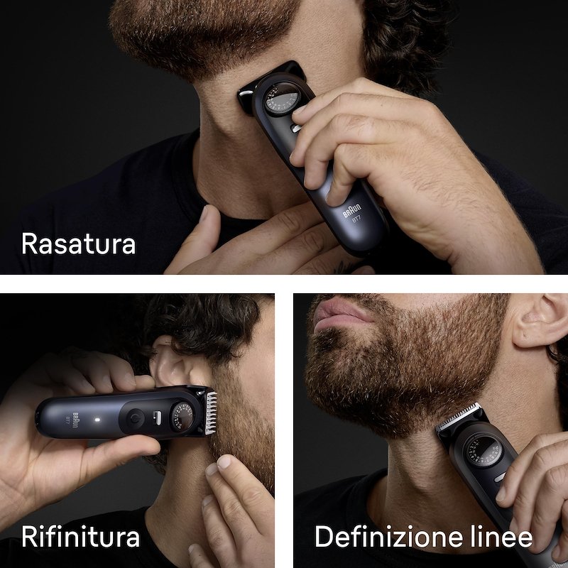 Braun Regolabarba Series 7 Bt 7520 Blu