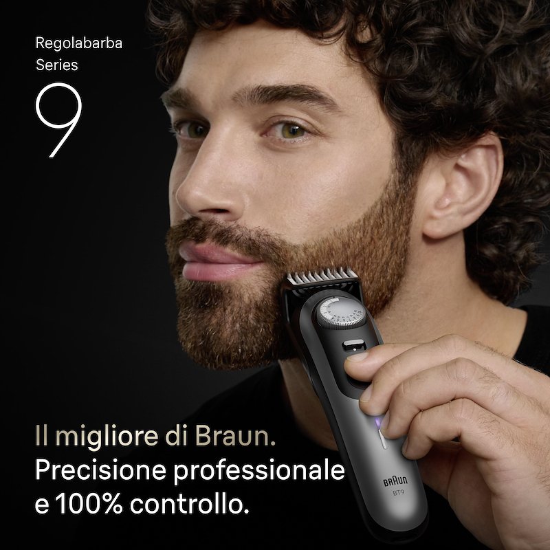 Braun Regolabarba Series 9 Bt 9520 Cromo