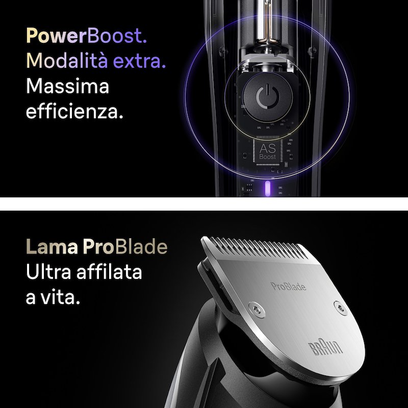 Braun Regolabarba Series 9 Bt 9520 Cromo