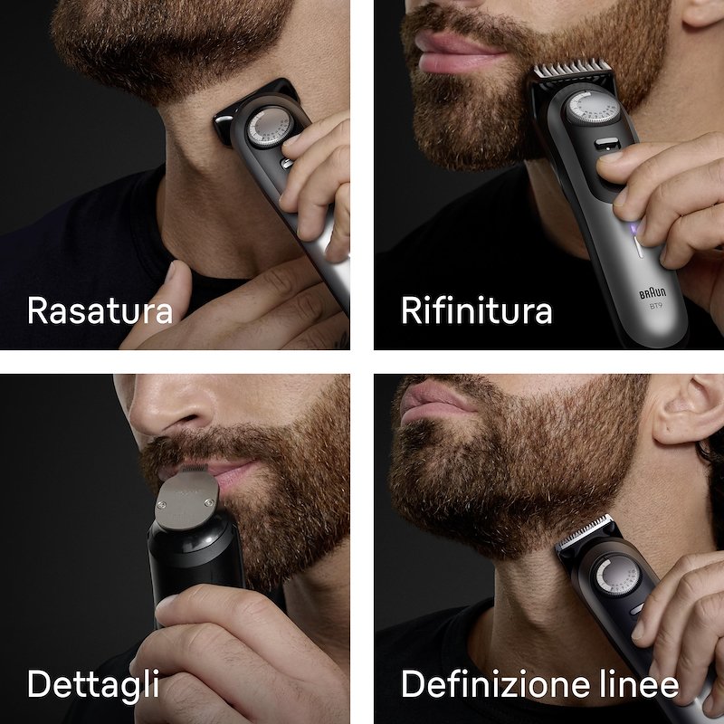 Braun Regolabarba Series 9 Bt 9520 Cromo