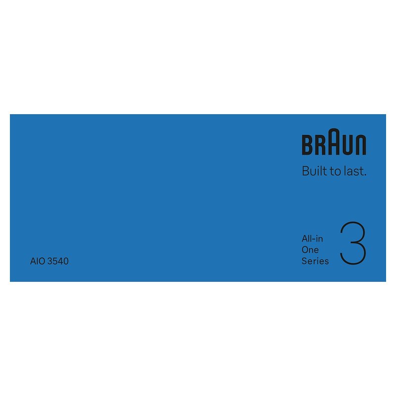 Braun Rifinitore All-In-One Series 3 Aio 3540 Grigio