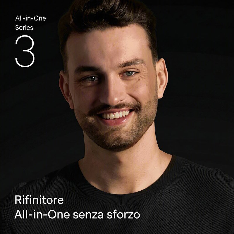 Braun Rifinitore All-In-One Series 3 Aio 3540 Grigio