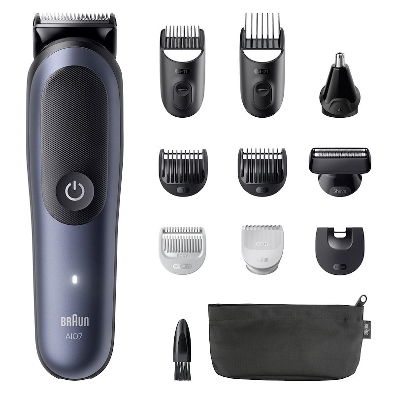 Braun Rifinitore All-in-One Series 7 Aio 7540 Blu
