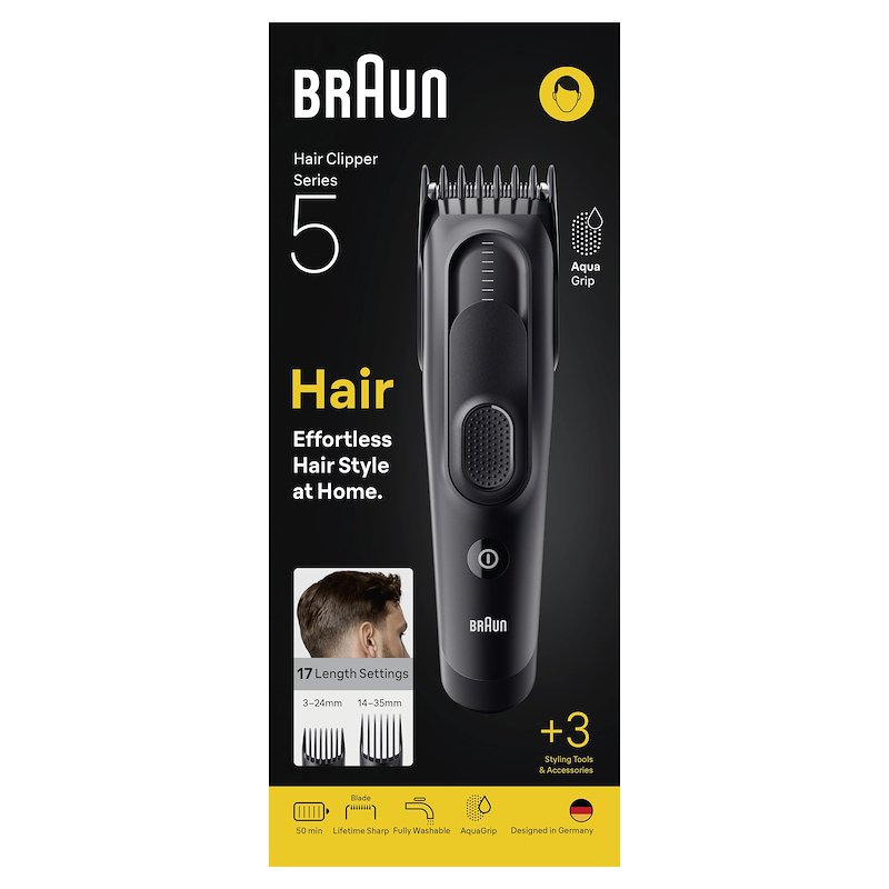 Braun Tagliacapelli Series 5 Hc 5530 Nero
