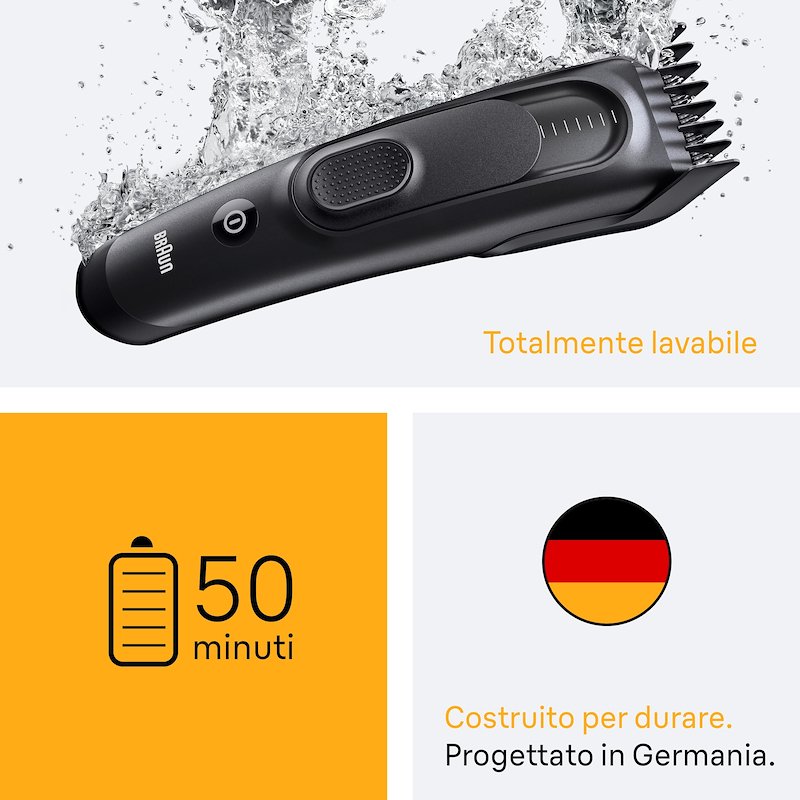 Braun Tagliacapelli Series 5 Hc 5530 Nero