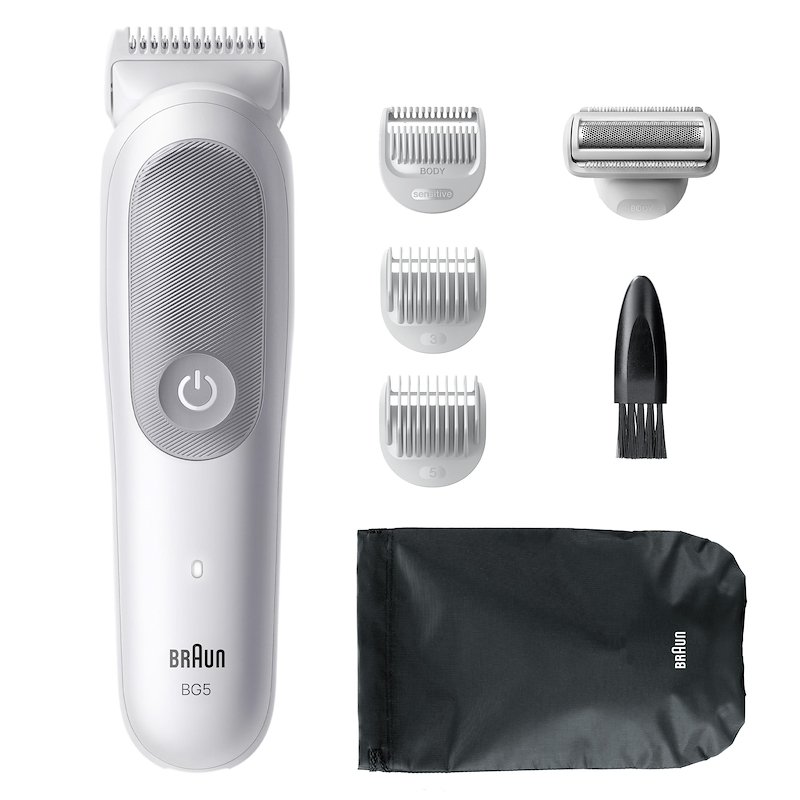 Braun Rasoio Elettrico Corpo Uomo Series 5 Bg 5550 Grigio