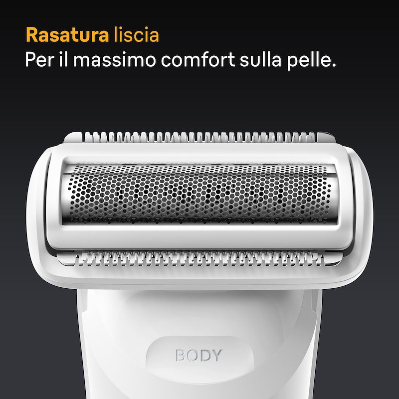 Braun Rasoio Elettrico Corpo Uomo Series 5 Bg 5550 Grigio