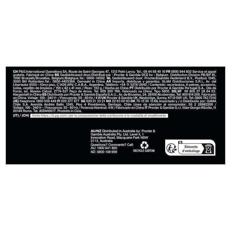 Braun Rifinitore All-in-One Series 5 9in1 Aio 5540 Nero