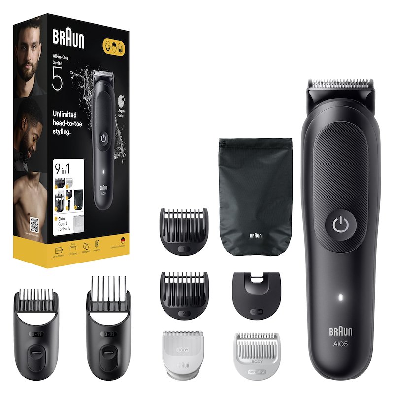 Braun Rifinitore All-in-One Series 5 9in1 Aio 5540 Nero