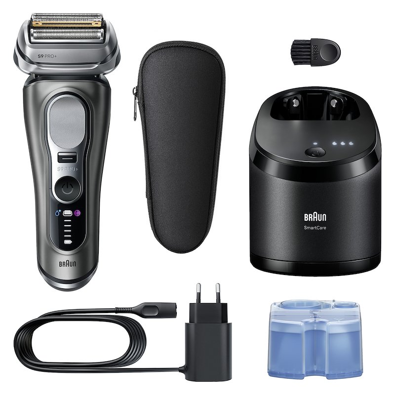Braun Shaver Rasoio Elettrico Series 9 PRO+ 9655CC Grafite