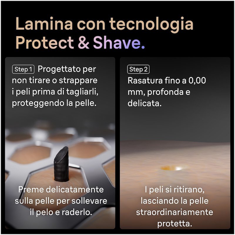 Braun Shaver Rasoio Elettrico Series 9 PRO+ 9655CC Grafite
