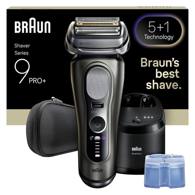 Braun Shaver Rasoio Elettrico Series 9 PRO+ 9655CC Grafite