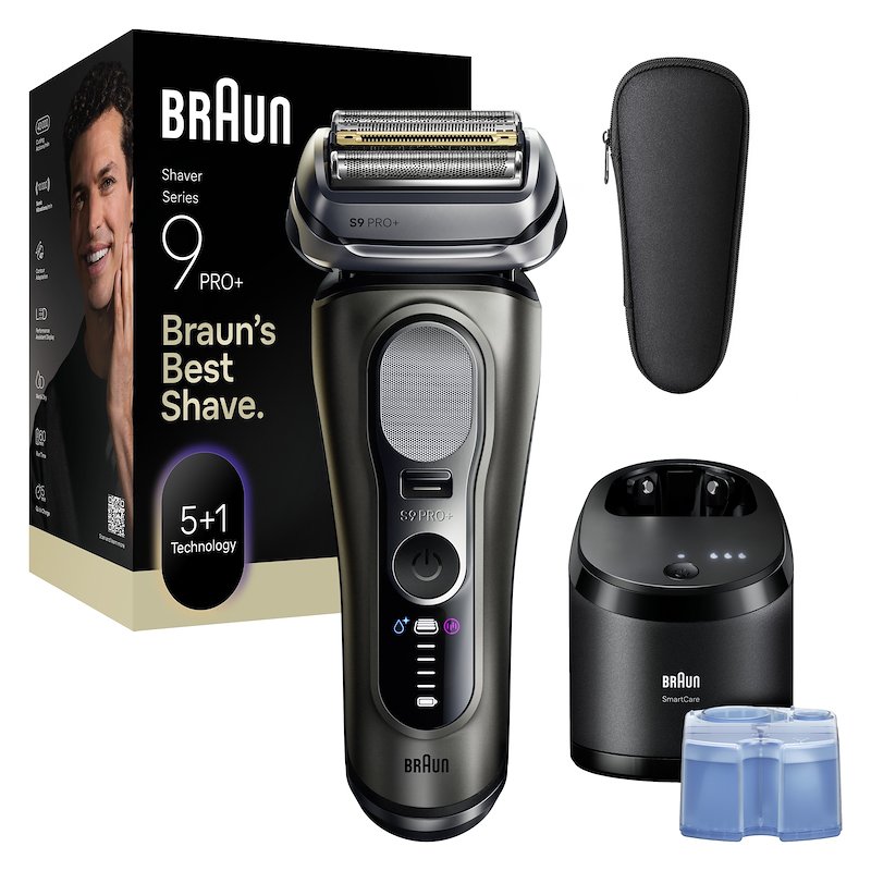 Braun Shaver Rasoio Elettrico Series 9 PRO+ 9655CC Grafite