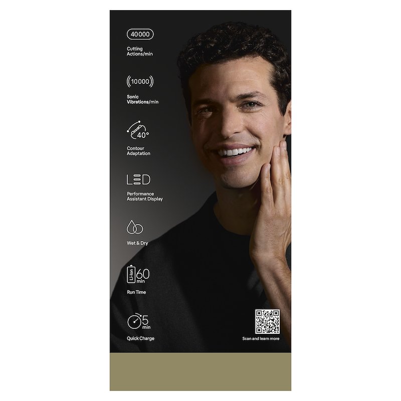Braun Shaver Rasoio Elettrico Series 9 PRO+ 9655CC Grafite
