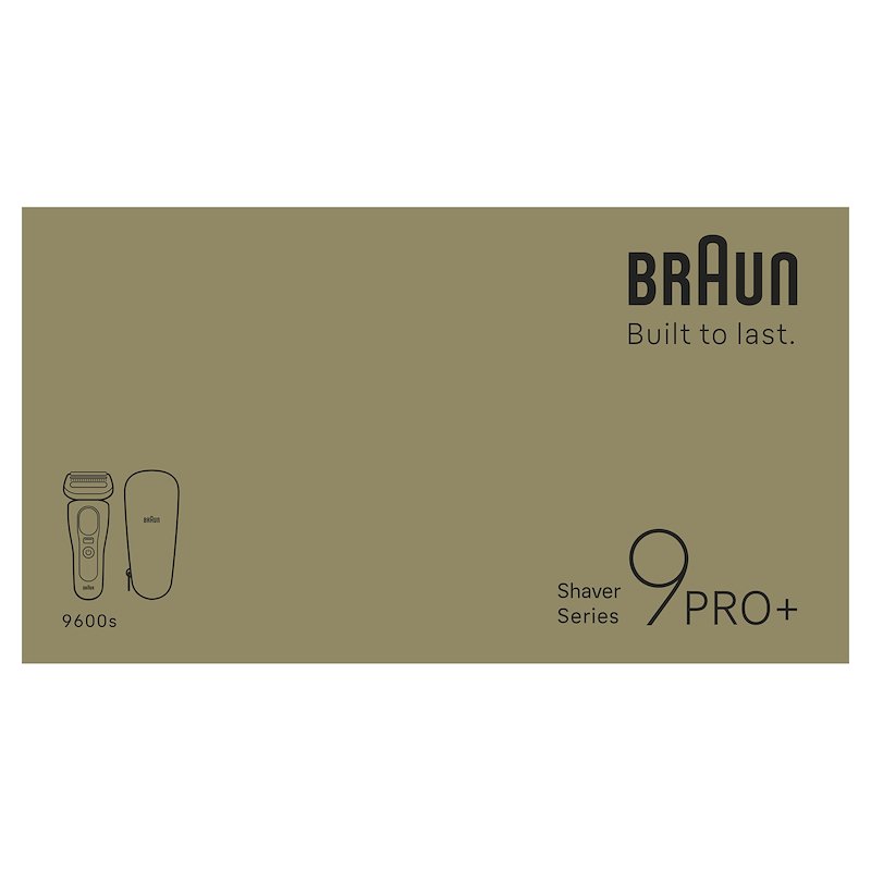 Braun Rasoio elettrico Shaver 9600s