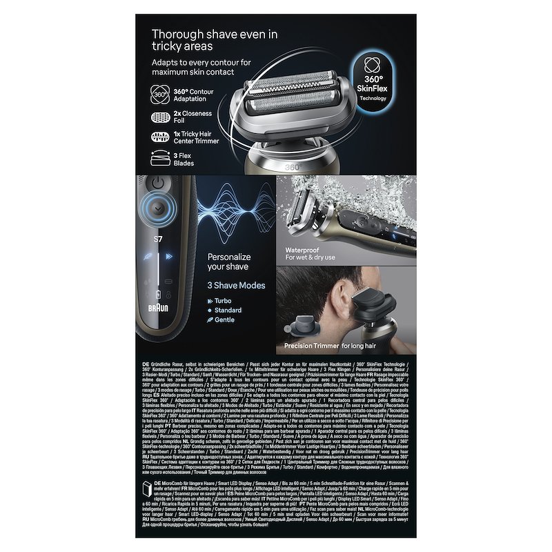 Braun Rasoio Elettrico SHAVER 72-C1200S