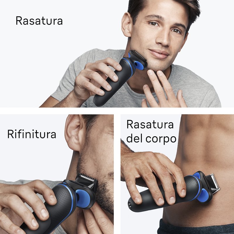 Braun SHAVER Series 5 Rasoio Elettrico 52-b1650s BLU