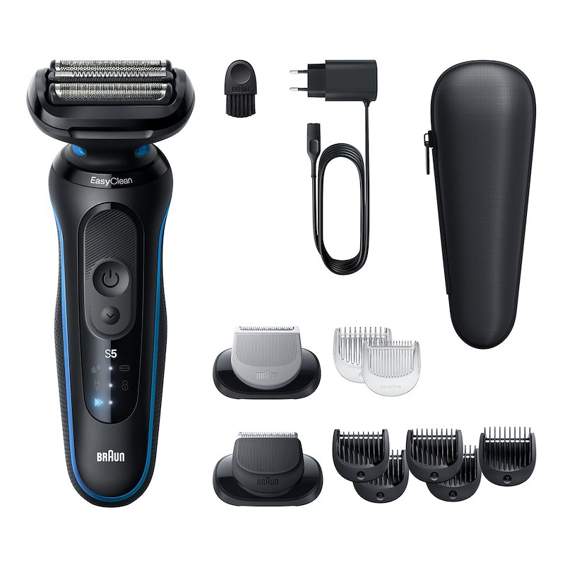 Braun SHAVER Series 5 Rasoio Elettrico 52-b1650s BLU