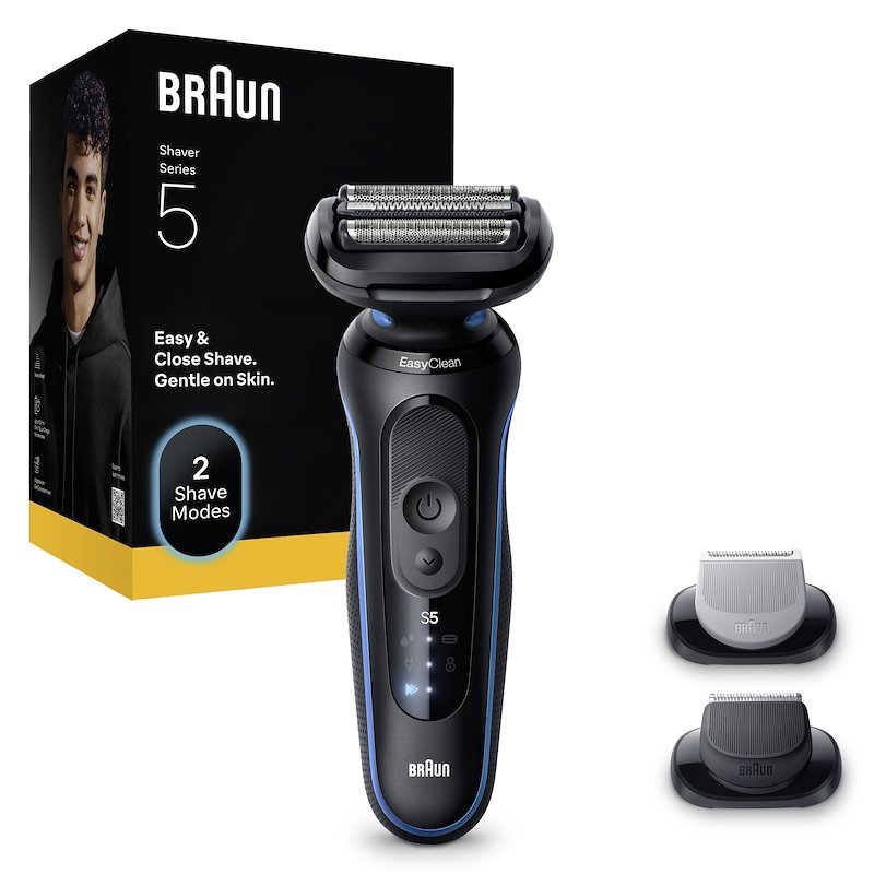 Braun SHAVER Series 5 Rasoio Elettrico 52-b1650s BLU