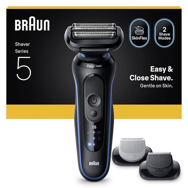 Braun SHAVER Series 5 Rasoio Elettrico 52-b1650s BLU