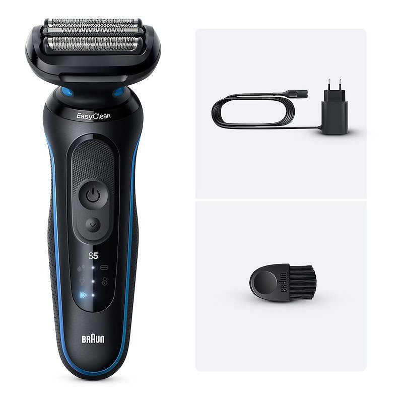Braun SHAVER Series 5 Rasoio Elettrico 52-b1000s BLU