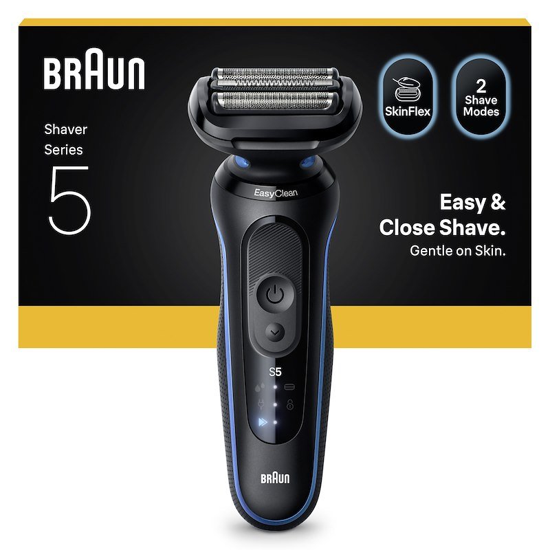 Braun SHAVER Series 5 Rasoio Elettrico 52-b1000s BLU