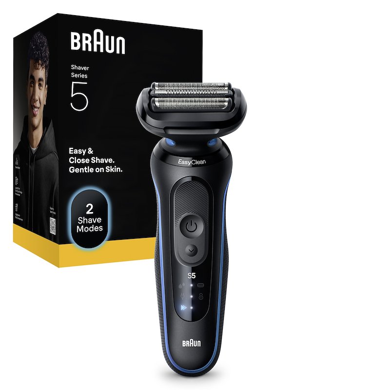 Braun SHAVER Series 5 Rasoio Elettrico 52-b1000s BLU