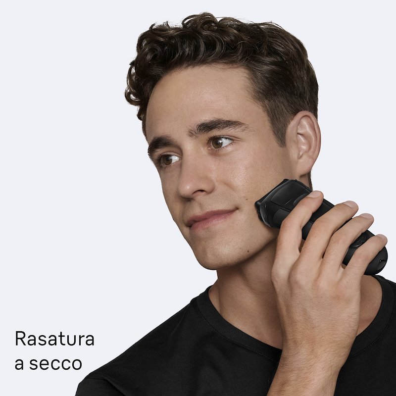 Braun SHAVER Series 3 Rasoio Elettrico 300 BLK/BLK Grigio
