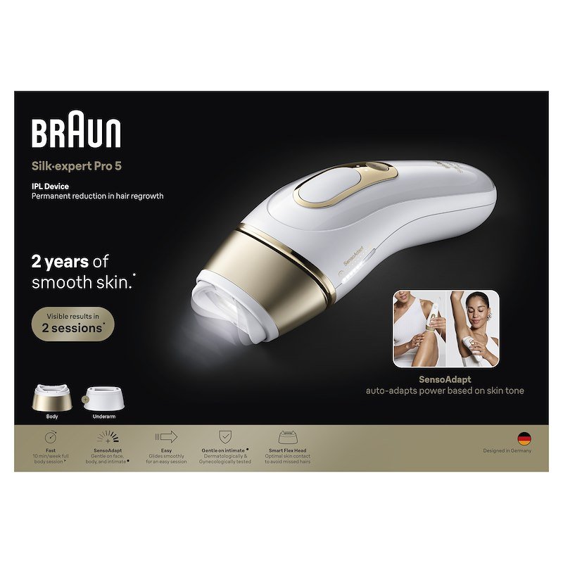 Braun Luce Pulsata Pl5210 Bianco Oro
