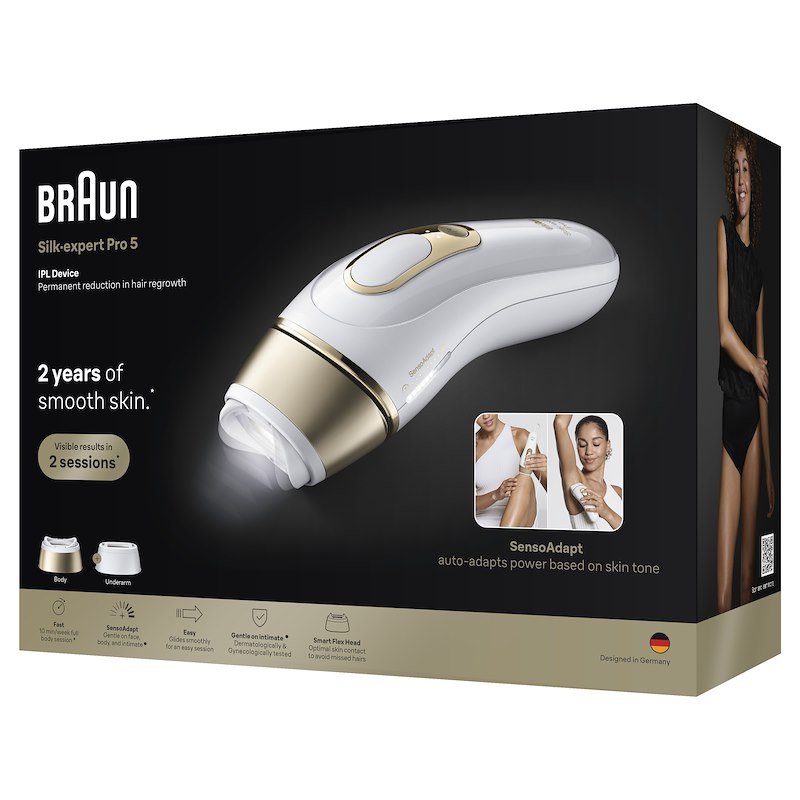 Braun Luce Pulsata Pl5210 Bianco Oro