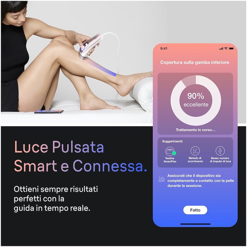 Braun Dispositivo Luce Pulsata Smart IPL Pl7211