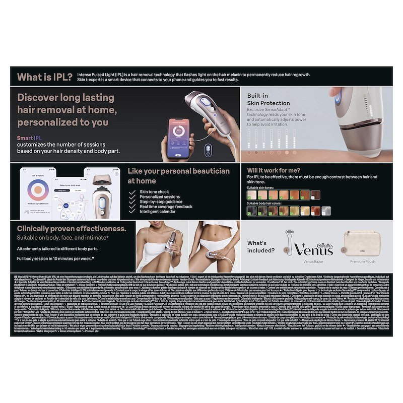 Braun Dispositivo Luce Pulsata Smart IPL Pl7211