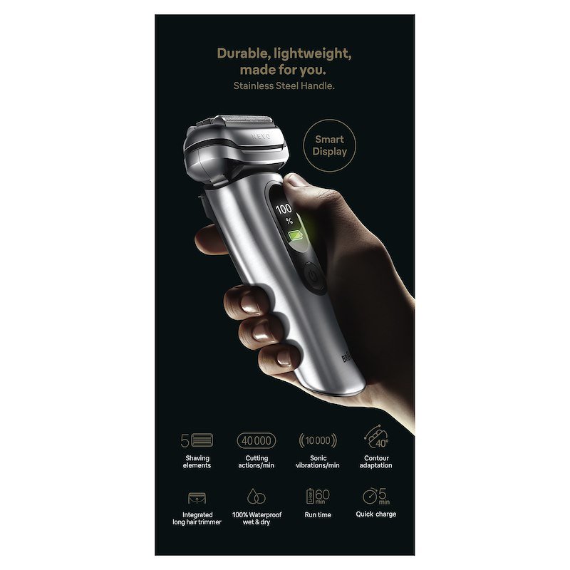 Braun Rasoio Elettrico Barba Nevo 11000c
