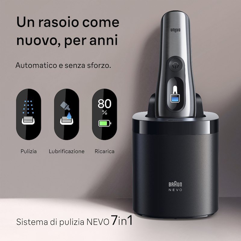 Braun Rasoio Elettrico Barba Nevo 11000c