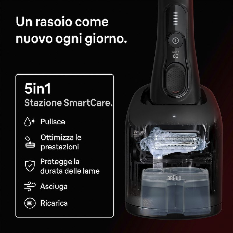 Braun Rasoio Elettrico Series 9 9150cc Sport