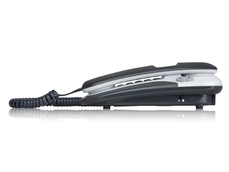 Brondi Telefono fisso Kenoby Cid grigio-bianco