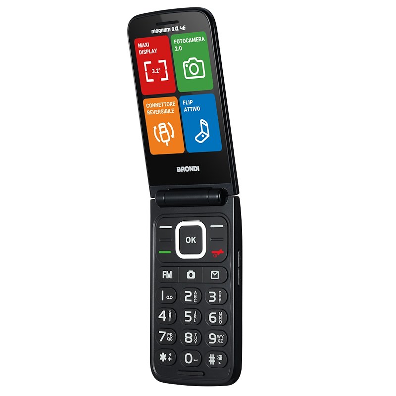 Brondi Cellulare Magnum Xxl 4g GUNMETAL GREY