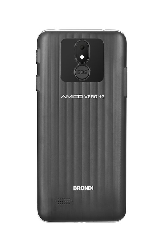Brondi Cellulare Amico Vero 4g+ Nero