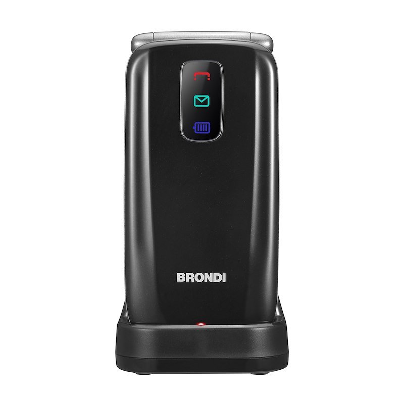 Brondi Cellulare Amico Leale+ Black metal