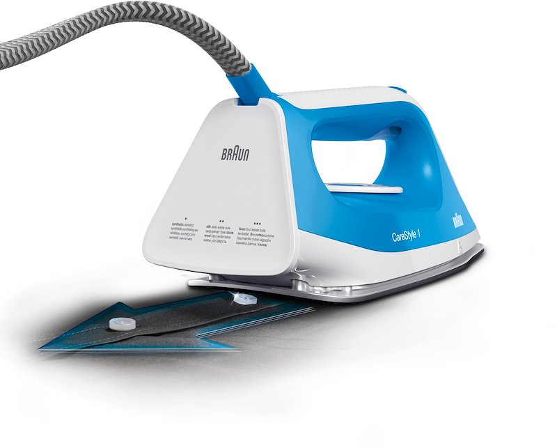 Braun Sistema stirante CareStyle 1 IS1012BL Bianco/Blu