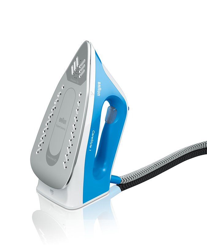 Braun Sistema stirante CareStyle 1 IS1012BL Bianco/Blu