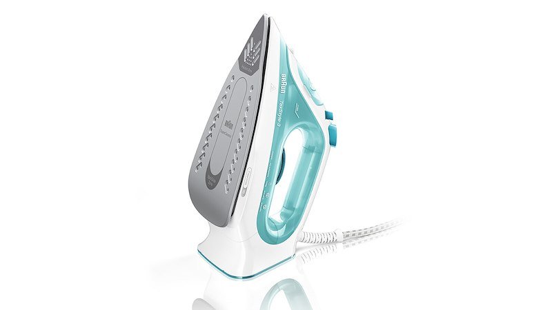 Braun Ferro da Stiro a Vapore TexStyle 3 Si3041gr Bianco-azzurro