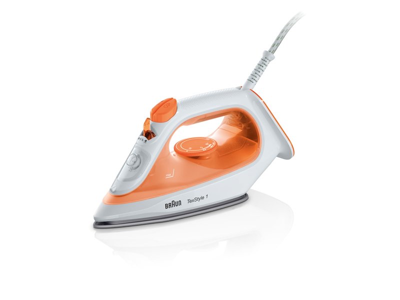Braun Ferro da stiro a vapore TexStyle 1 SI1009OR Arancione