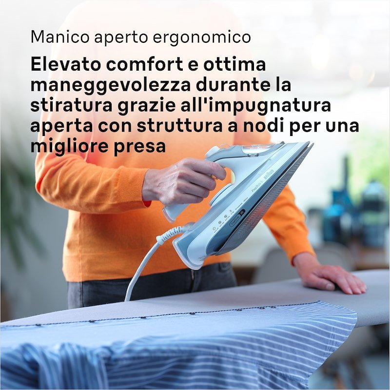 Braun Ferro da stiro a vapore FreeStyle 5 SI5078GY Grigio